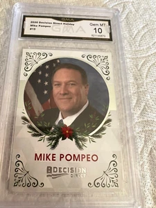 Mike Pompeo 2020 Decision Direct Holiday # 15 grado 10 L@@@K - Imagen 1 de 2