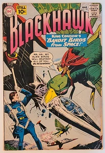 BLACKHAWK #158 (DC 1961) SILVER AGE! VG+(4.5) CONDOR'S "BANDIT BIRDS FROM SPACE" - Picture 1 of 21
