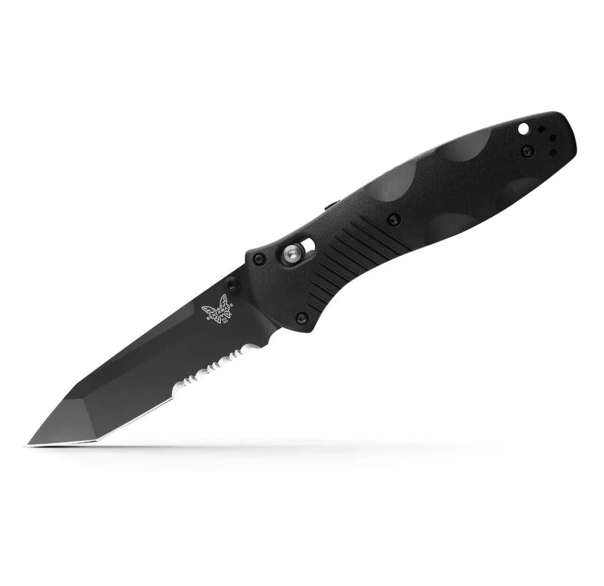 Benchmade Stainless Steel Handle Pocketknife Collectible Benchmade Stainless Steel Handle Pocketknife Collectible