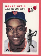 1954 Topps Archives # 3 Monte Irvin -- Giants
