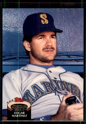 1992 Stadium Club Edgar Martinez #267 Seattle Mariners - Image 1 of 2