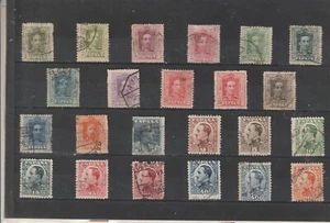 España Alfonso XIII Valores de años 1922-31 (GX-663) - Picture 1 of 1