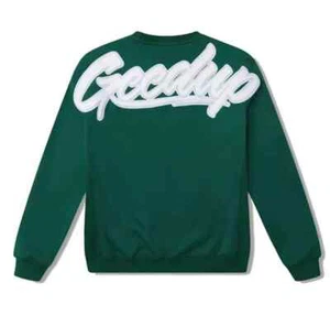 Geedup Script Crewneck Forest Green - Large - BRAND NEW - Picture 1 of 2