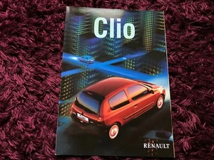 Renault Clio Zusammenfassung Prospekt 1998 - Mai 1998 UK Ausgabe - Bild 1 von 1