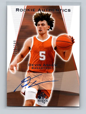 2022 Upper Deck Goodwin Champions Rookie Authentics /299 Devin Askew #03T-DA - Image 1 of 2