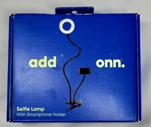 Add Onn Selfie Lamp Smartphone Holder Adjustable Levels Flex Clamp - Zdjęcie 1 z 3