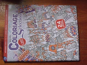 µ?§ Revue Coloriage Selection n°2 L'Art Therapie Anti Stress - Imagen 1 de 1