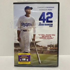 42: The Jackie Robinson Story (DVD, 2013) NEW - Picture 1 of 3