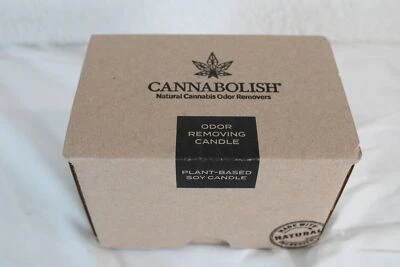 Cannabolish Natural Cannabis Odor Removers Planet Base Soy Candle 7 oz New - Image 1 of 4