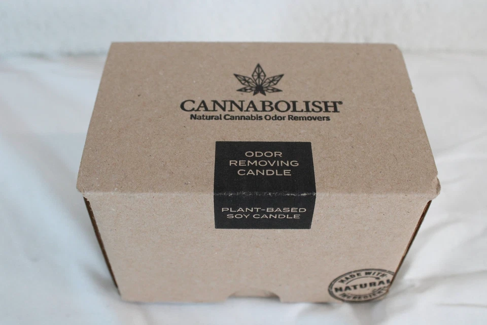 Cannabolish Cannabis Smoke Odor Removing Candle 7 Oz