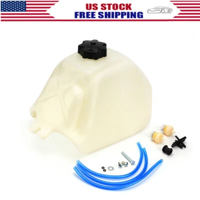 Tanque de combustible de gasolina para Honda 1985 1986 TRX125 Fourtrax 125 blanco Foto 1 de 4