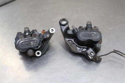 87-90 HONDA CBR600F CBR600  RIGHT LEFT FRONT BRAKE CALIPER SET PAIR CALIPERS - Image 1 of 4