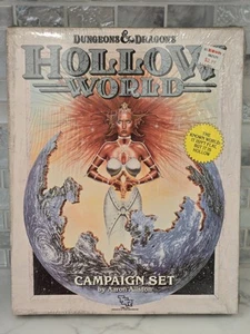 NEW SEALED 1990 TSR Dungeons & Dragons Hollow World Campaign Boxed Set D&D (FJ) - Picture 1 of 12