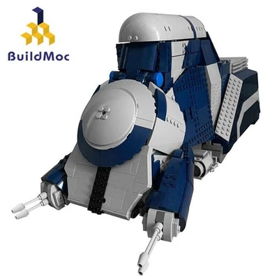 MTT Tank Vehicle Model Building Blocks MOC 52035 Clone Battle Style Set - Image 1 of 4