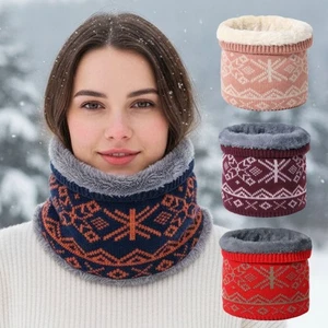 Plush Neck Warmer Keep Warm Sport Scarf Fashion Neck Scarves - Picture 1 of 14