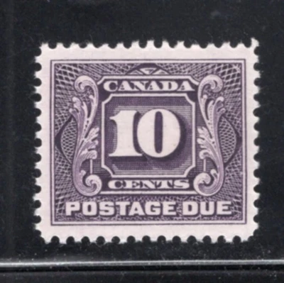 Canada 1928 Postage Due 10c High Value VF Mint NH #J5 CV$220 - Image 1 of 2