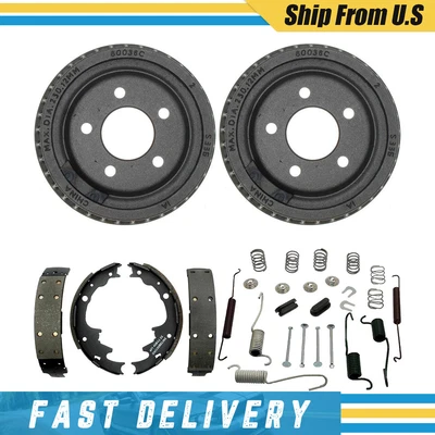 Tambores zapatas de freno resorte para tracción trasera Ford Ranger 1998-2000 9" tambores Foto 1 de 4