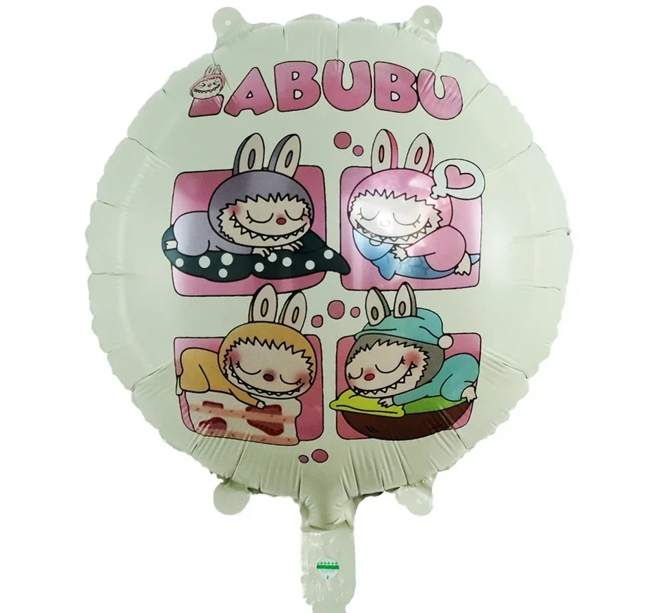 The Lab Monsters 1 pieza BLANCO Y ROSA Globo Decoración Cumpleaños Globos Fiesta Foto 1 de 1