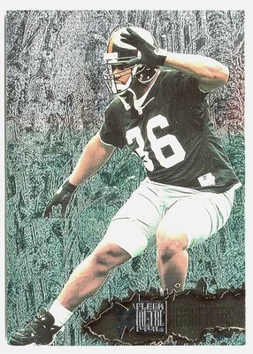 1996 Fleer Metal Jerome Bettis #96 - Pittsburgh Steelers - Image 1 of 2