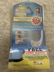 Hercules Hooks Worlds Revolutionary Wall Hanger As seen on TV Includes 20 Hooks - Picture 1 of 9