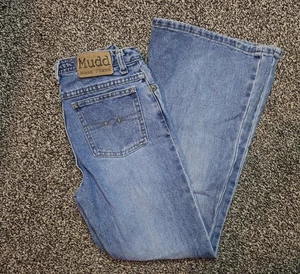 Vintage Girls Mudd Wide Leg Jeans sz 12 - Picture 1 of 6