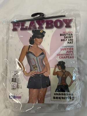 Mansion Security Guard Playboy Fancy Dress Up Halloween Sexy Adult Costume - Image 1 of 4