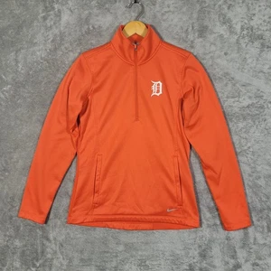 Nike Golf Tour Performance Detroit Tigers Pullover Jacket Orange Small - Picture 1 of 11
