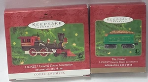 Locomotiva a vapore Hallmark Keepsake Lionel General e il tender - Foto 1 di 10