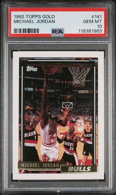 Michael Jordan PSA 10 Graded Basketball Trading Cards for sale | eBay