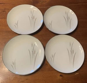 Plato de pan y mantequilla Fine China Japón platino trigo 6,25 x 4 - Imagen 1 de 2