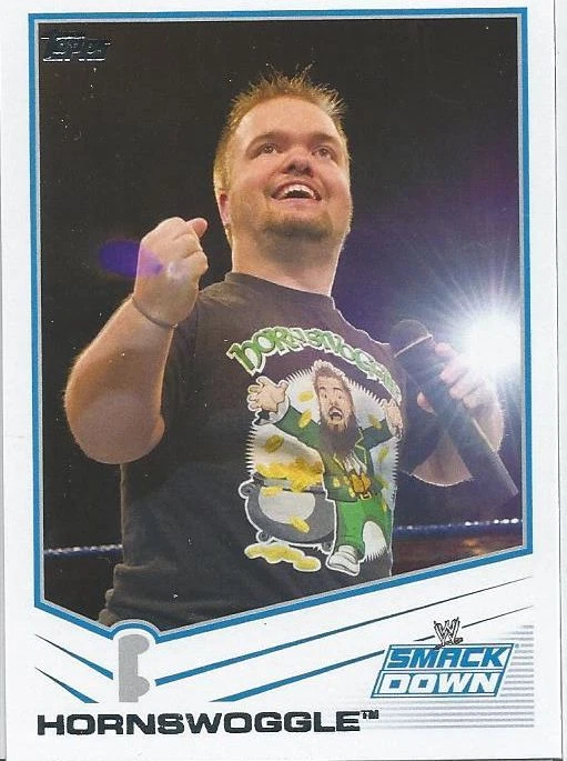 Hornswoggle 2013 WWE Topps Triple Threat Trading Card #58 Smackdown - Image 1 of 1