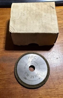 HPC USA Key Cutter Wheel CW-19MC - USED #A10 - Image 1 of 4