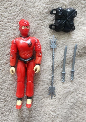 1987 Hasbro Gijoe ARAH Jinx Jynx 100% Complete GI Joe Figure Ninja Cover