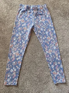 OshKosh B’gosh Girls Flower Capris Size 8 - Picture 1 of 4