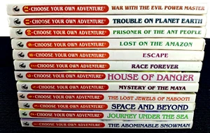 Lot of Books 1-12 Choose Your Own Adventure Series CYOA R.A. Montgomery - Picture 1 of 5