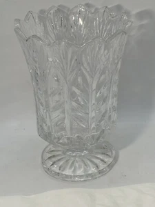 Fifth Avenue ""Portico"" 7,5"" Kristall Hurrikan Kerzenhalter oder Vase - Bild 1 von 6