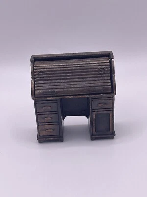 Vintage Durham Industries Diecast Dollhouse Furniture Rolltop Desk Sharpener *** - Image 1 of 4