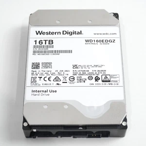 WESTERN DIGITAL 16TB 7.2K 6Gb/s 3.5" AF SATA HDD WD160EDGZ - Picture 1 of 2