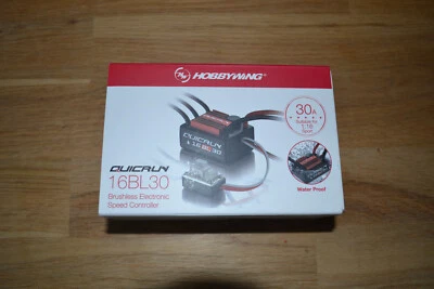 Hobbywing Automodell Brushless Fahrtregler Belastbarkeit: 30 A - Bild 1 von 3