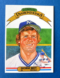 1982 Donruss - GEORGE BRETT (NM - diamond kings) - #15 - FAST SHIPPING