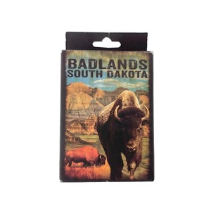 Badlands South Dakota Spielkarten 20FN Buffalo Meadow Bluffs - Bild 1 von 4