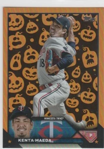 2023 Topps Update Kenta Maeda Jack O Lantern SP Halloween Parallel US97 Twins - Picture 1 of 1