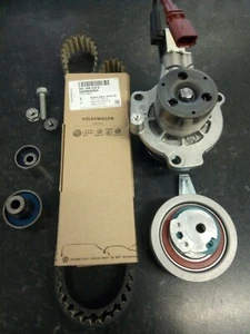 Genuine VW Audi Skoda Cambelt Timing Belt Kit & water pump 04L198119K 04L121011N - Picture 1 of 1