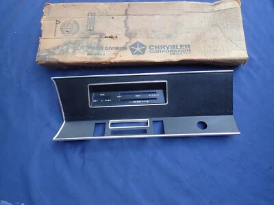 1968 Plymouth Valiant radio and heater control bezel, NOS!  2864736 dash - Image 1 of 4