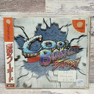 Cool Boarders Burrrn (Dream Collection) Sega Dreamcast Japan Factory Sealed  - Image 1 of 4