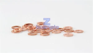 10-50pcs Multiple Sealing Ring Spacer Copper Flat Gaskets Crush Washer Thick 2m - Picture 1 of 1