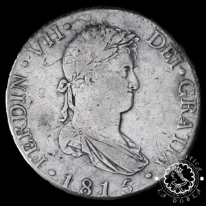 1815 - 8 REALES - Fernando VII - MADRID GJ - MBC - Picture 1 of 2