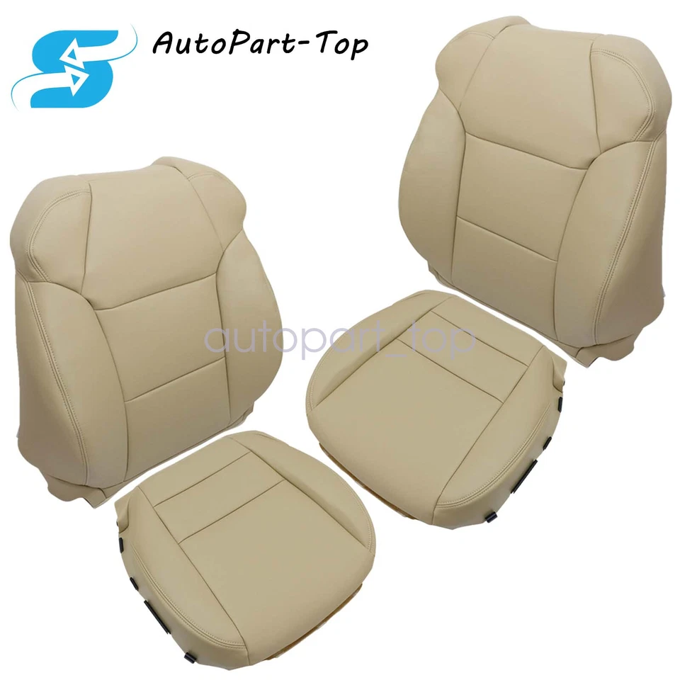 2007-2013 For Acura MDX Front Driver / Passenger Replacement Seat Cover Tan New Foto 1 de 4