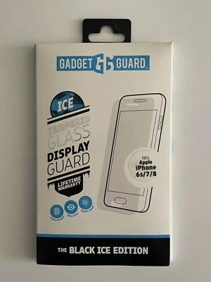 Протектор экрана Gadget Guard черный лед закаленное стекло для iPhone 6s/7/8 - Изображение 1 из 2