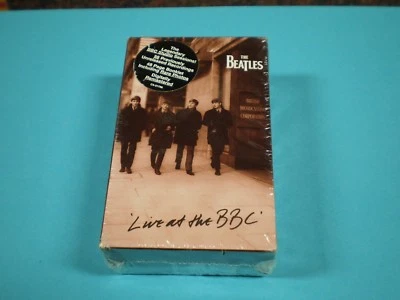 THE BEATLES STILL SEALED CASSETTE BOX SET LIVE AT THE BBC 2 TAPES VOL 1 - Image 1 of 4